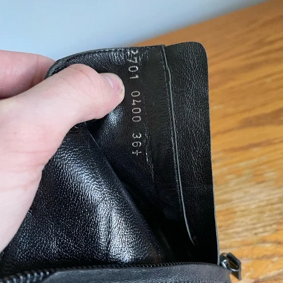 ST.John Heeled Black Boots Womens Size EU 36.5 - Picture 5 of 6